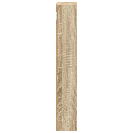 Badeværelsesvægskab Sonoma eg 20 x 10 x 60,5 cm Konstrueret træ