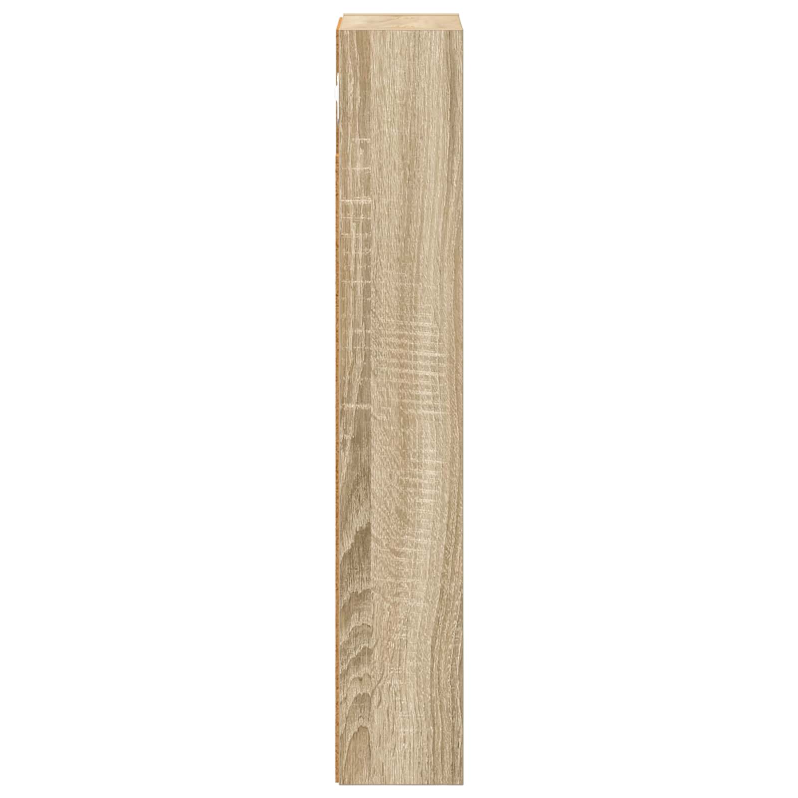 Badeværelsesvægskab Sonoma eg 20 x 10 x 60,5 cm Konstrueret træ