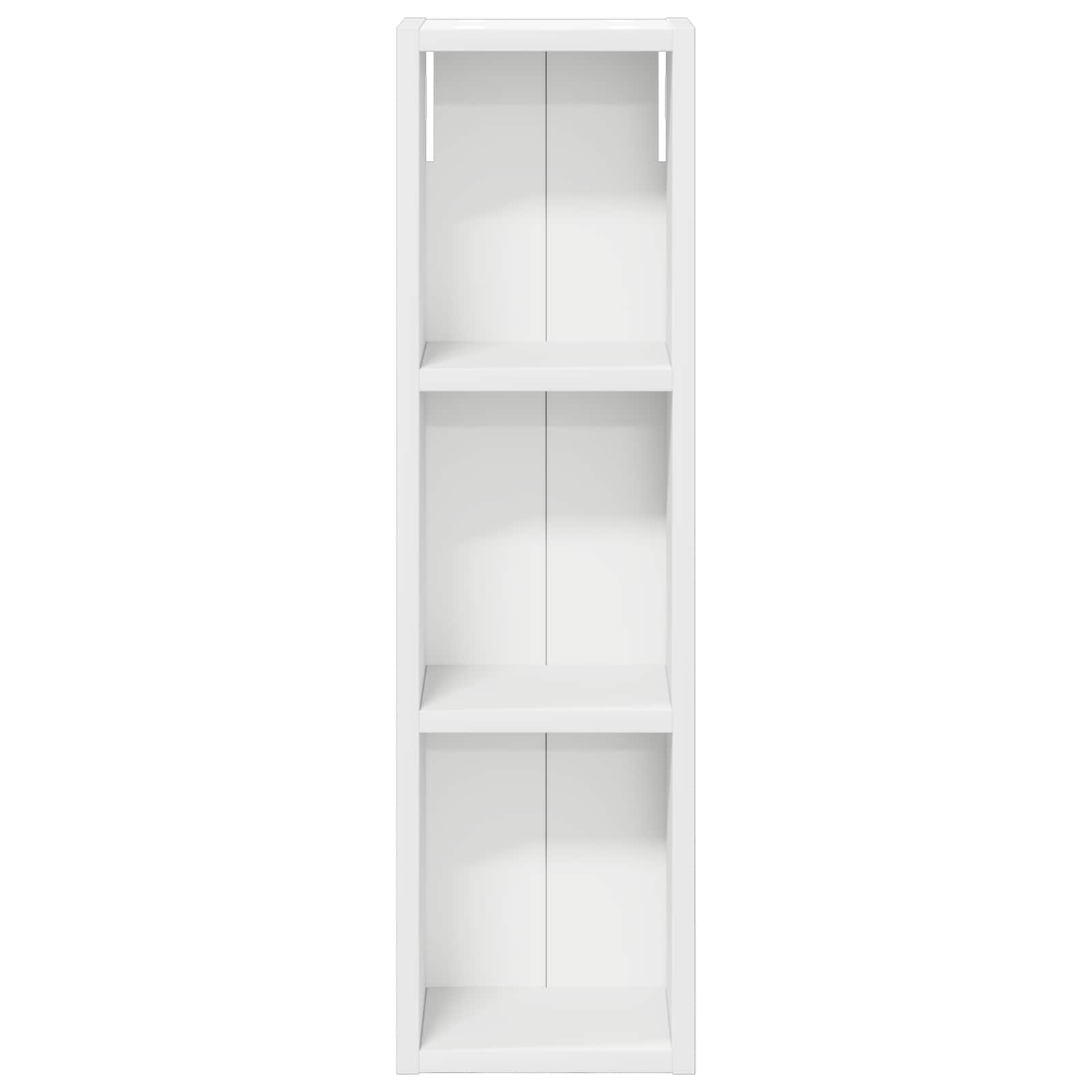 Badeværelsesvægskab Hvid 20 x 14 x 70 cm Konstrueret træ