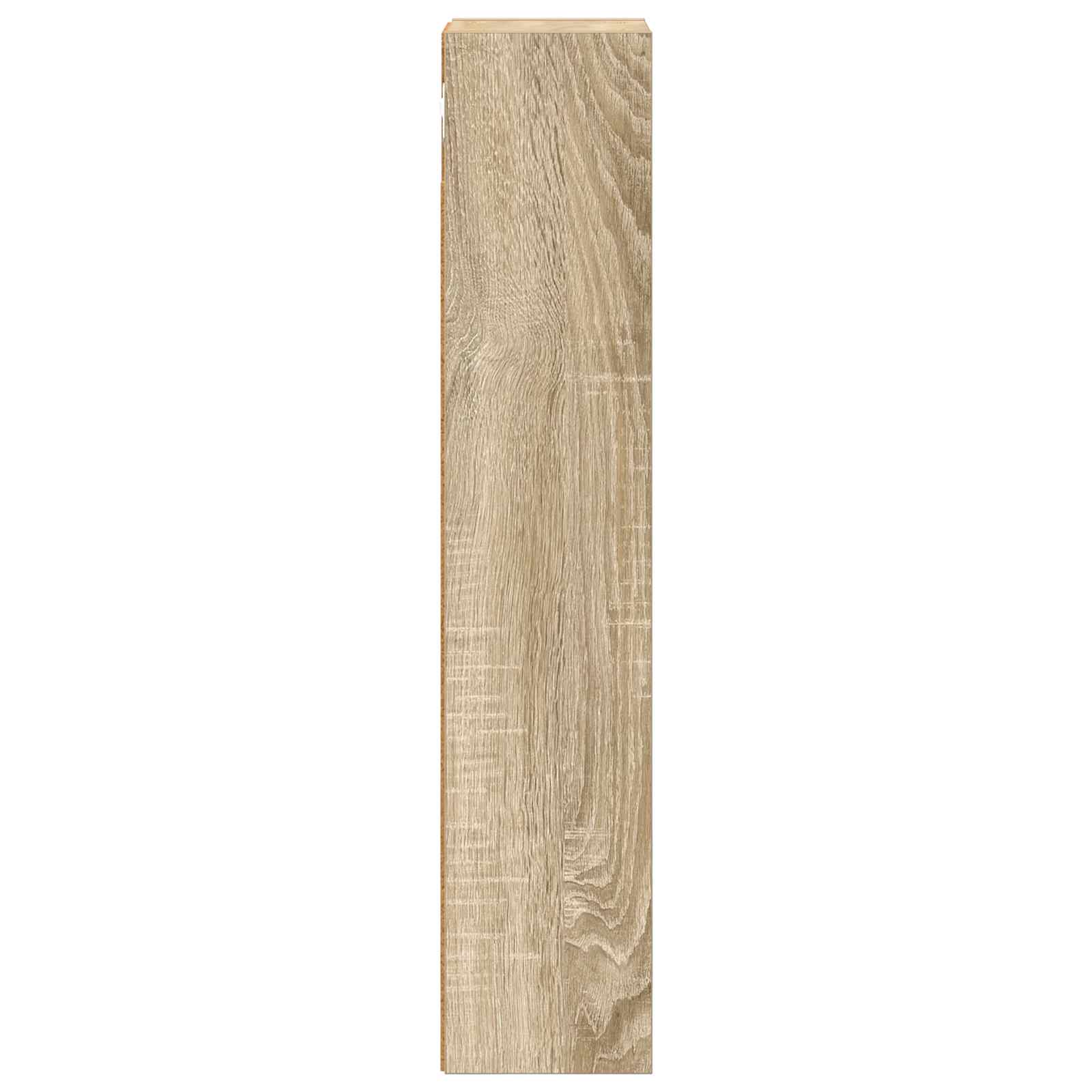 Badeværelsesvægskab Sonoma eg 20 x 14 x 70 cm Konstrueret træ
