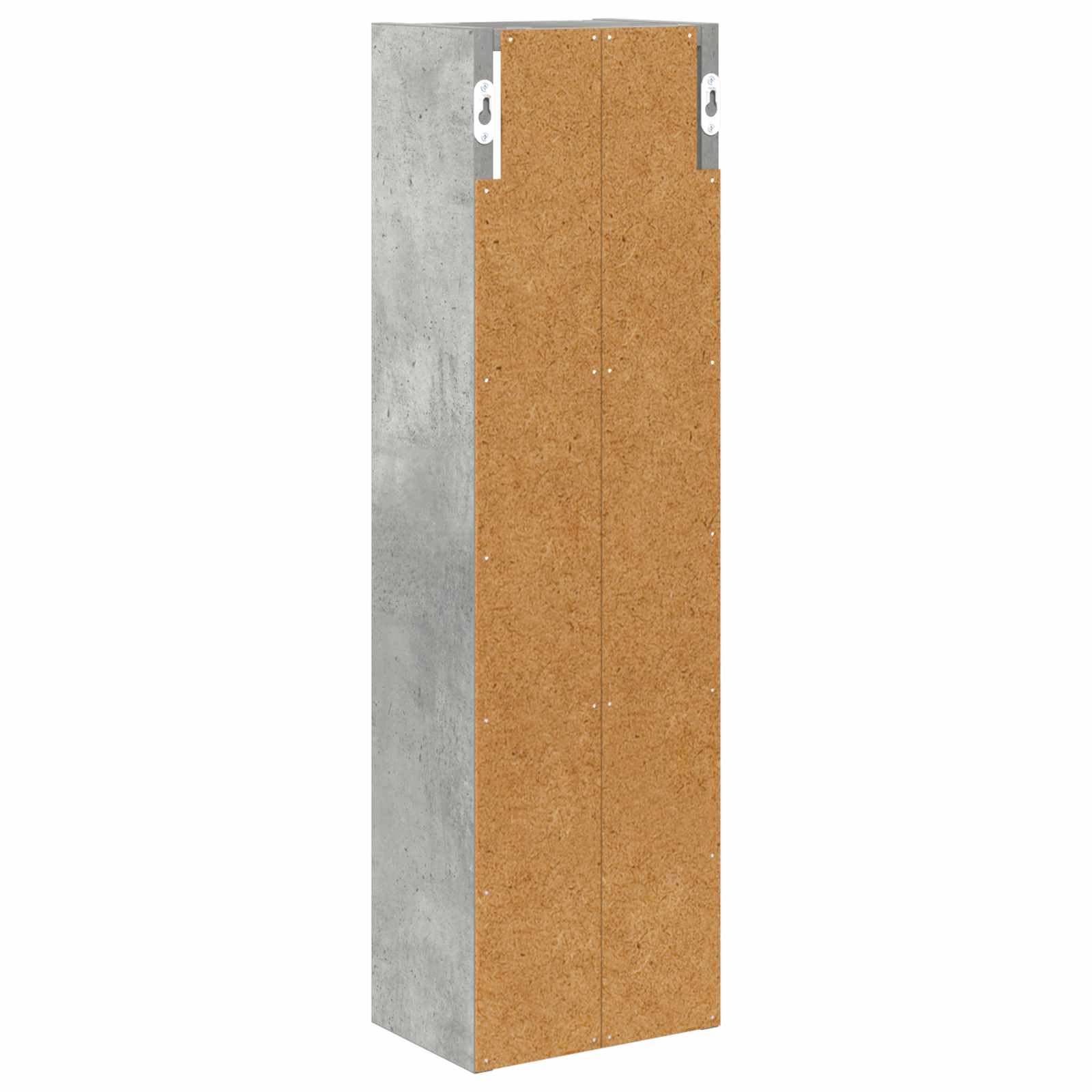 Badeværelsesvægskab BetonGrå 20 x 14 x 70 cm Konstrueret træ