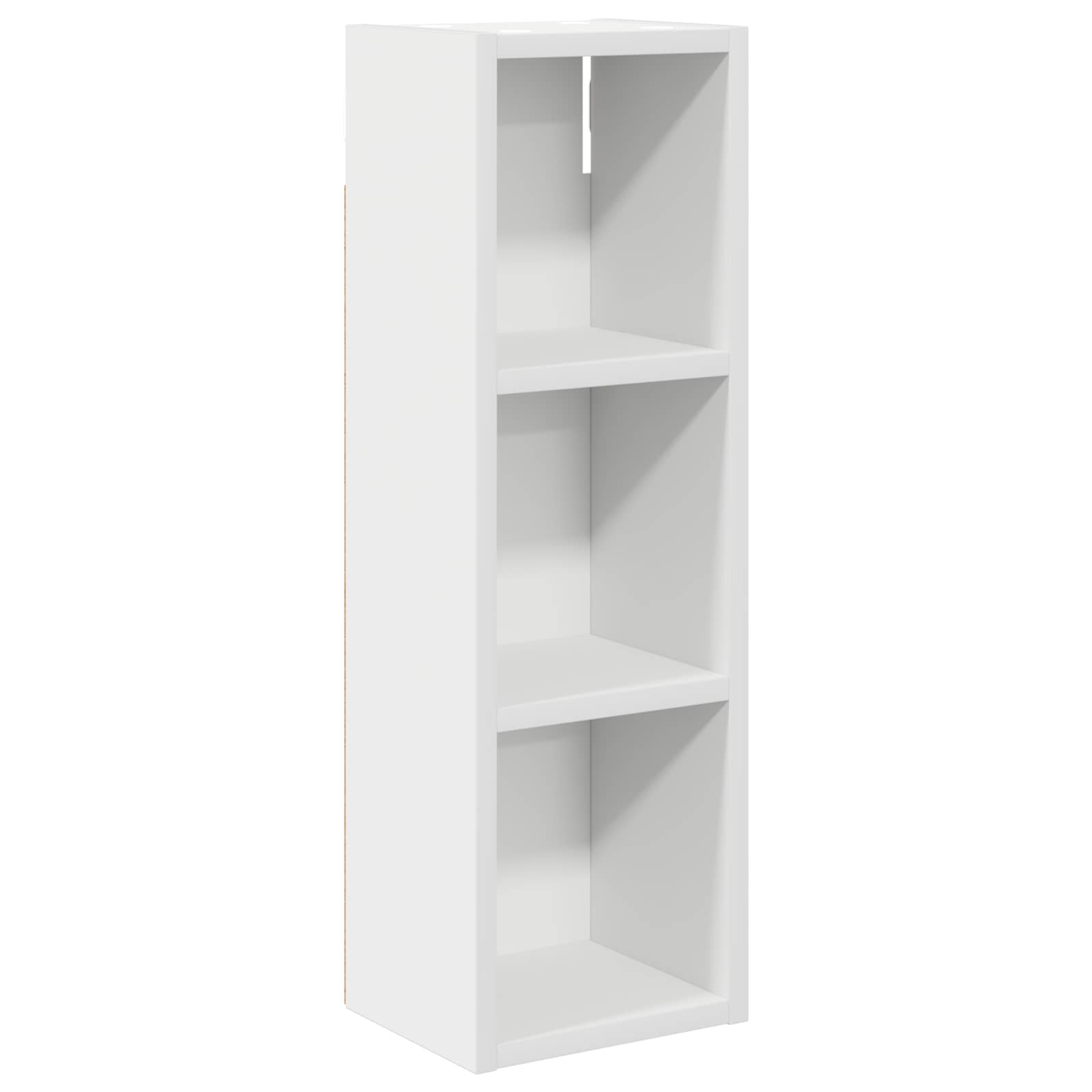 Badeværelsesvægskab Hvid 20 x 16 x 62,5 cm Konstrueret træ