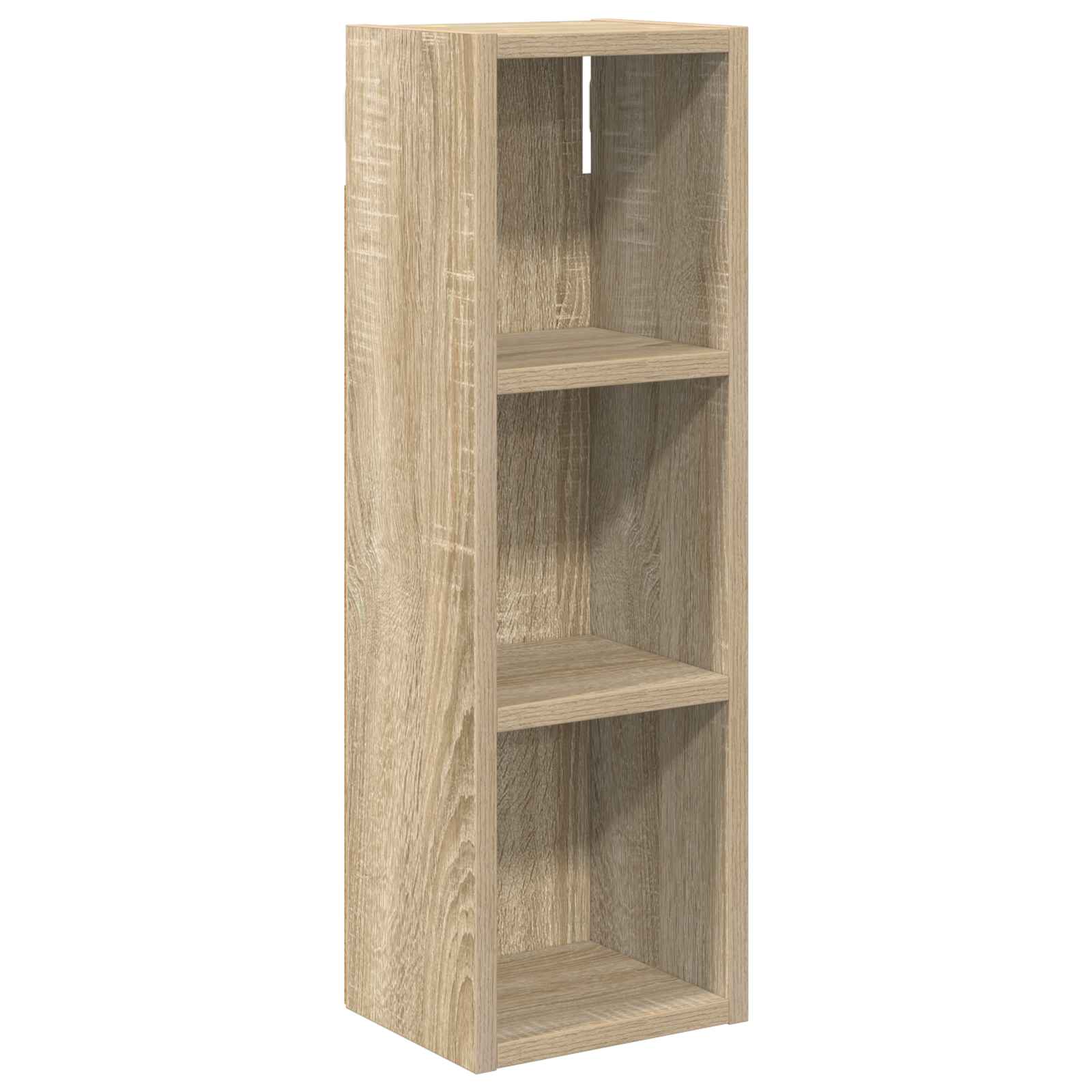 Badeværelsesvægskab Sonoma eg 20 x 16 x 62,5 cm Konstrueret træ