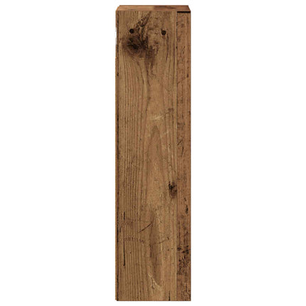 Badeværelsesvægskab Gammelt træ 20 x 16 x 62,5 cm