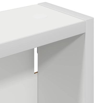 Badeværelsesvægskab Hvid 30 x 10 x 50 cm Konstrueret træ