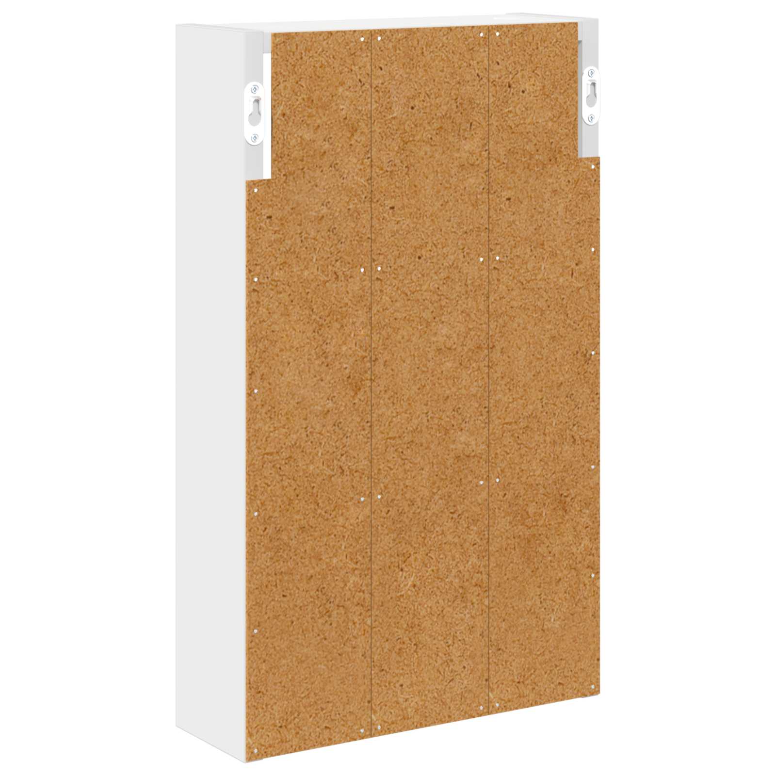 Badeværelsesvægskab Hvid 30 x 10 x 50 cm Konstrueret træ