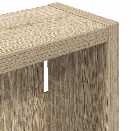 Badeværelsesvægskab Sonoma eg 30 x 10 x 50 cm Konstrueret træ