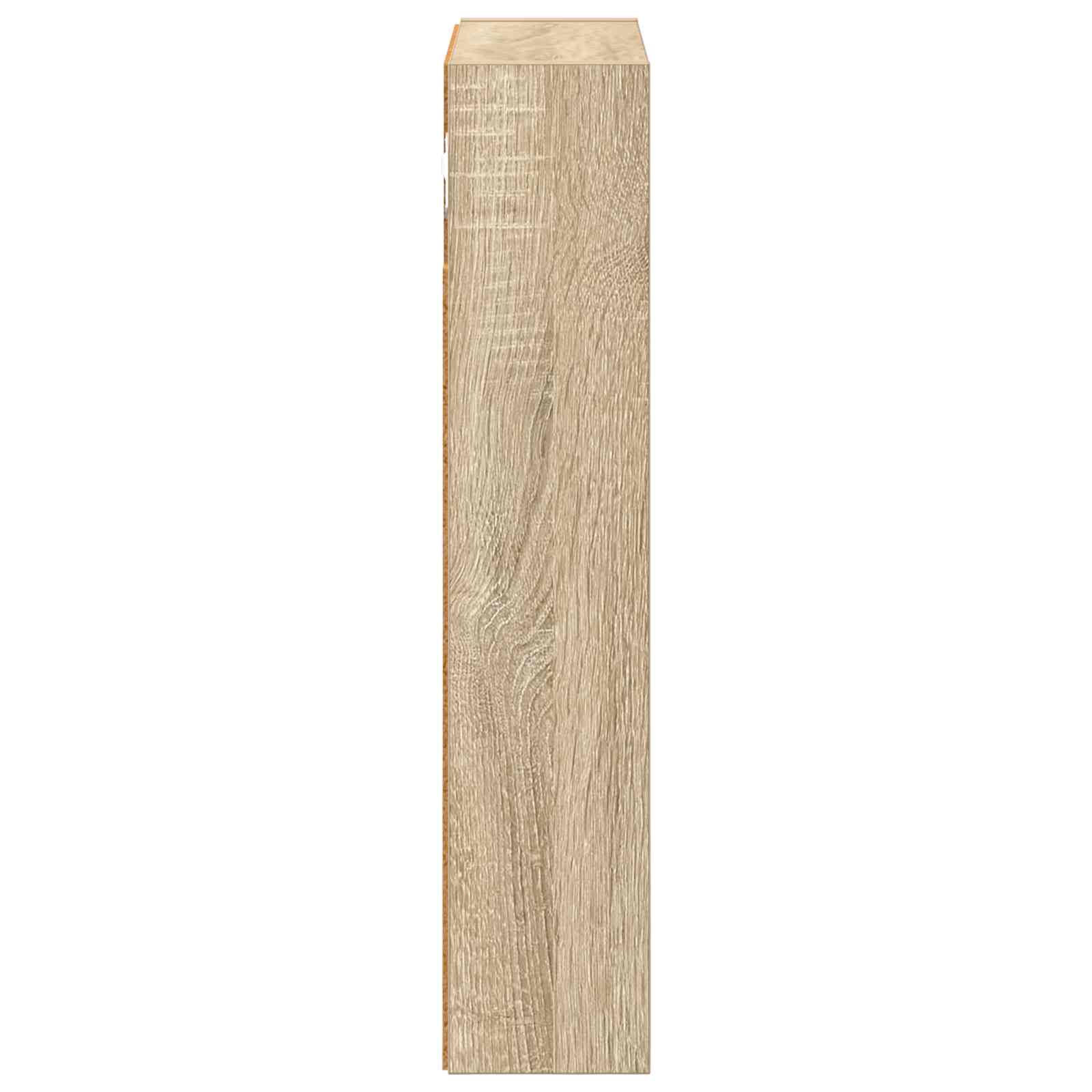 Badeværelsesvægskab Sonoma eg 30 x 10 x 50 cm Konstrueret træ
