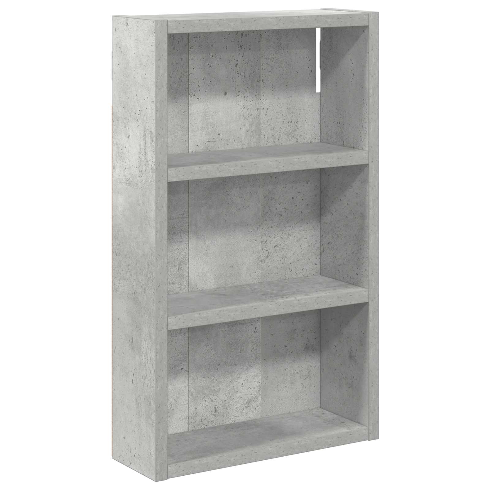 Badeværelsesvægskab BetonGrå 30 x 10 x 50 cm Konstrueret træ