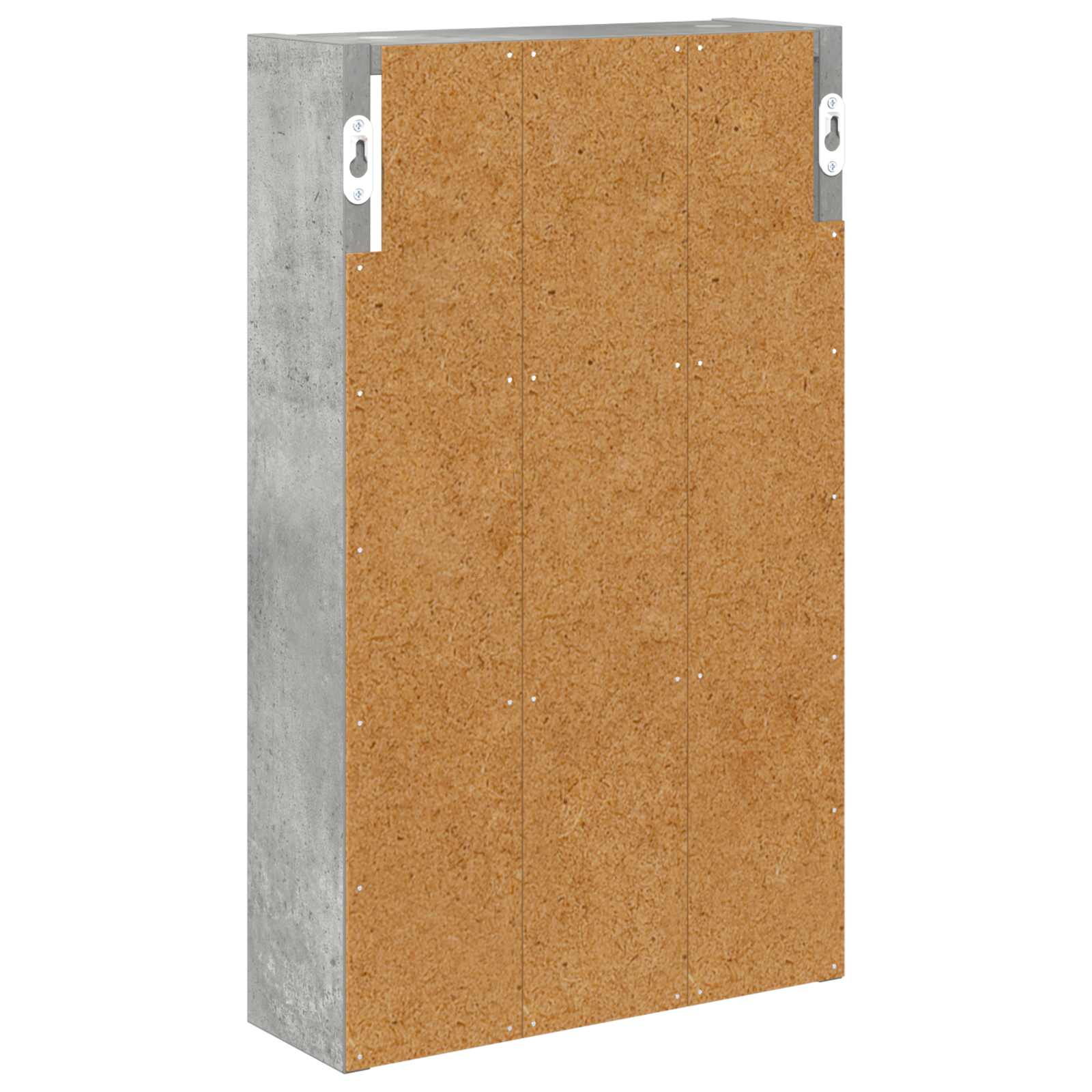 Badeværelsesvægskab BetonGrå 30 x 10 x 50 cm Konstrueret træ
