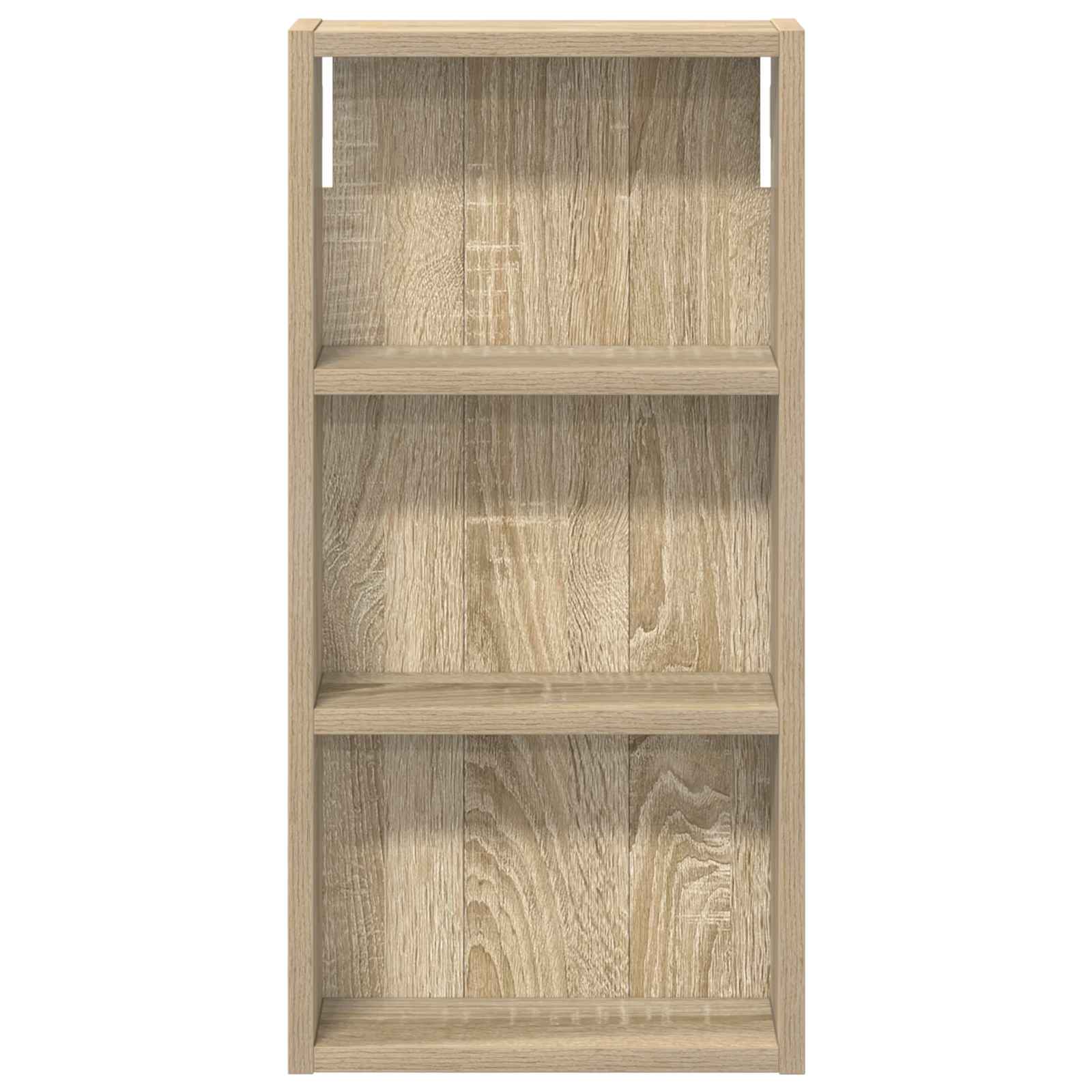Badeværelsesvægskab Sonoma eg 30 x 10 x 60,5 cm Konstrueret træ
