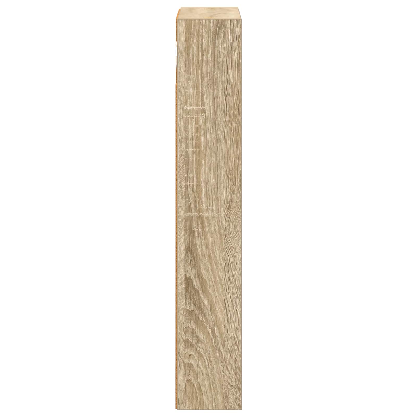 Badeværelsesvægskab Sonoma eg 30 x 10 x 60,5 cm Konstrueret træ