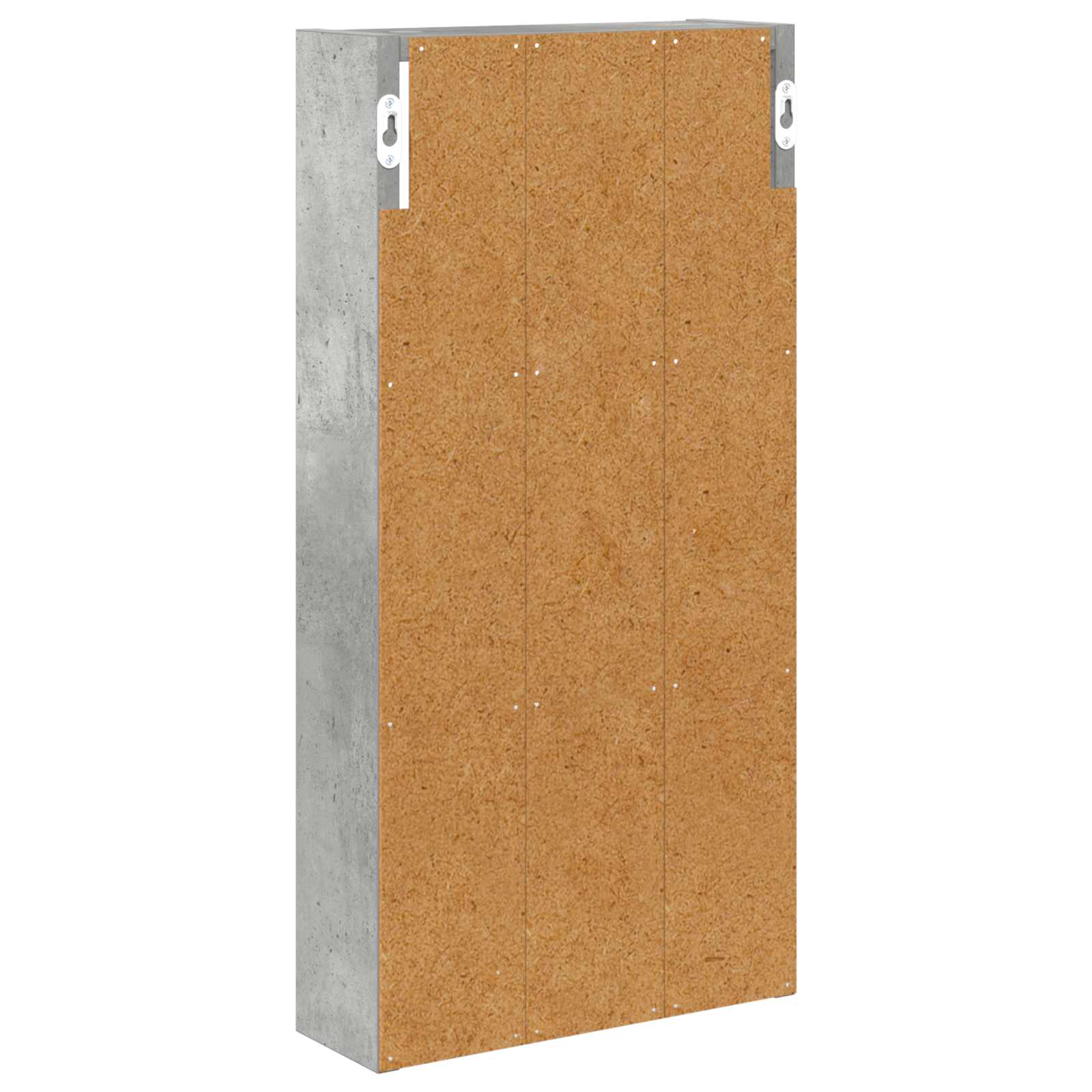 Badeværelsesvægskab BetonGrå 30 x 10 x 60,5 cm Konstrueret træ
