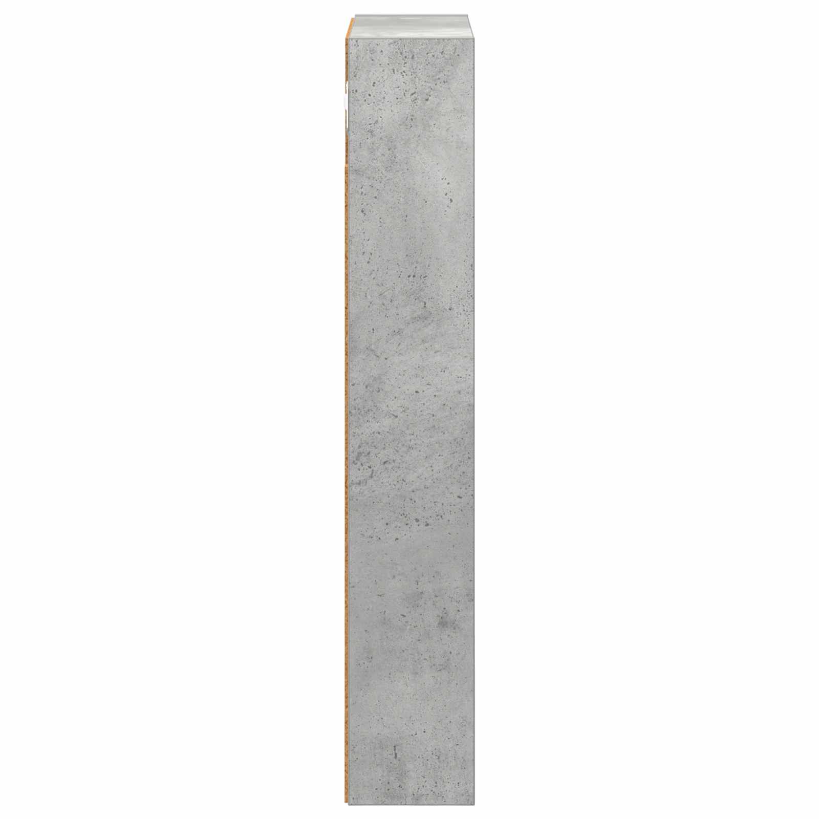 Badeværelsesvægskab BetonGrå 30 x 10 x 60,5 cm Konstrueret træ