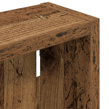 Badeværelsesvægskab Gammelt træ 30 x 10 x 60,5 cm