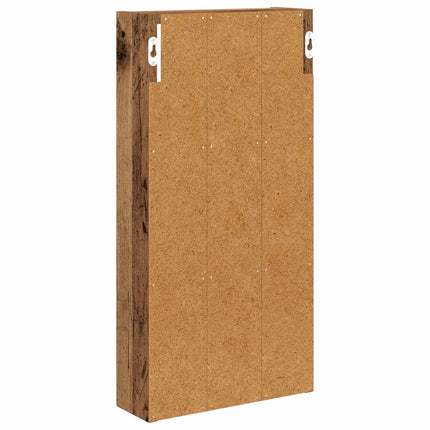 Badeværelsesvægskab Gammelt træ 30 x 10 x 60,5 cm