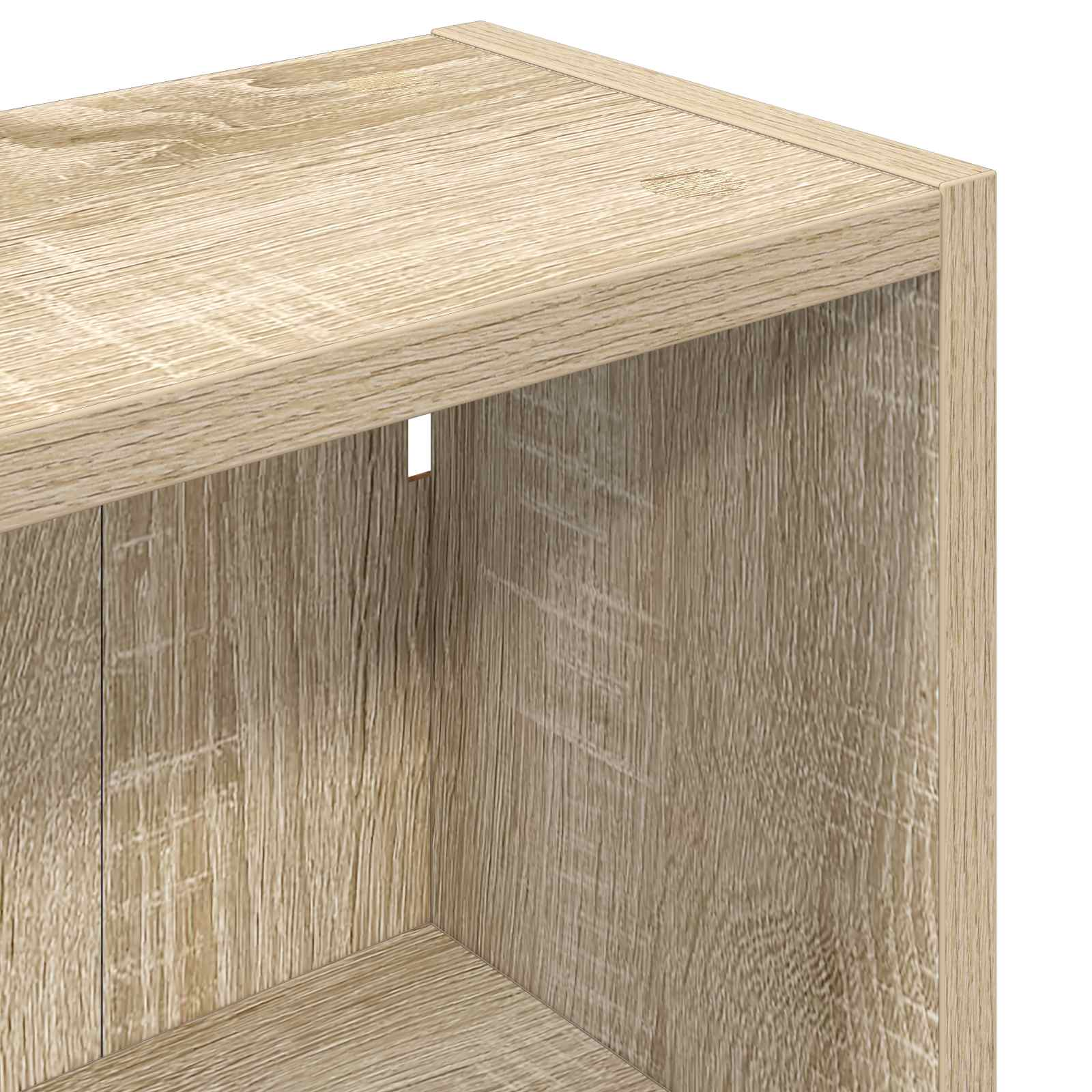 Badeværelsesvægskab Sonoma eg 30 x 16 x 62,5 cm Konstrueret træ