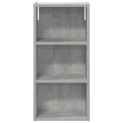Badeværelsesvægskab BetonGrå 30 x 16 x 62,5 cm Konstrueret træ