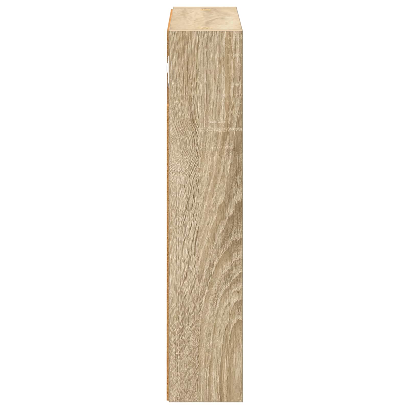 Badeværelsesvægskab Sonoma eg 40 x 10 x 50 cm Konstrueret træ