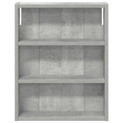 Badeværelsesvægskab BetonGrå 40 x 10 x 50 cm Konstrueret træ
