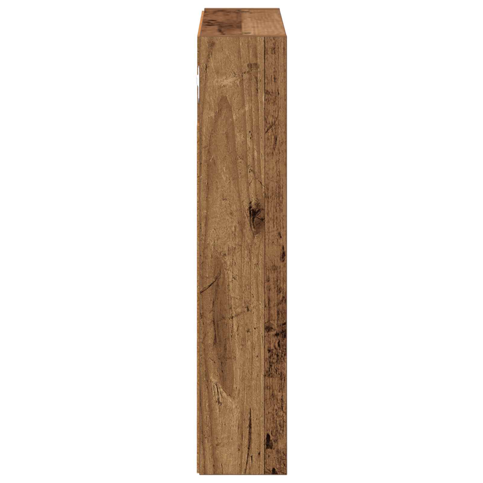 Badeværelsesvægskab Gammelt træ 40 x 10 x 50 cm Konstrueret træ