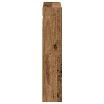 Badeværelsesvægskab Gammelt træ 40 x 10 x 50 cm Konstrueret træ