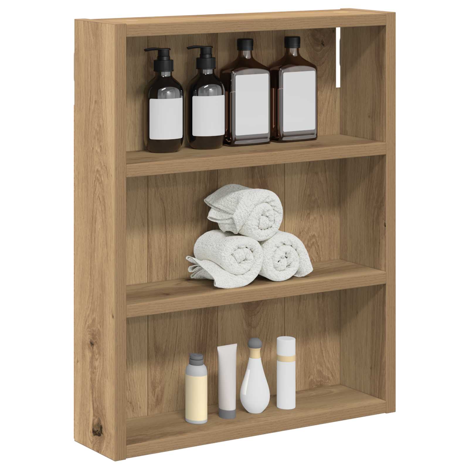 Badeværelsesvægskab Artisan eg 40 x 10 x 50 cm Konstrueret træ