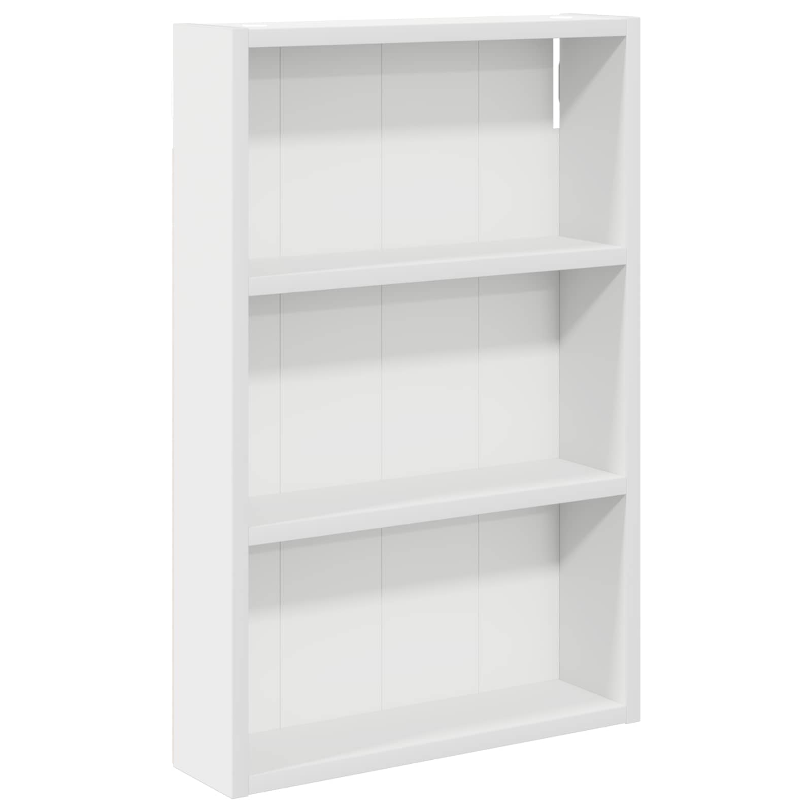 Badeværelsesvægskab Hvid 40 x 10 x 60,5 cm Konstrueret træ