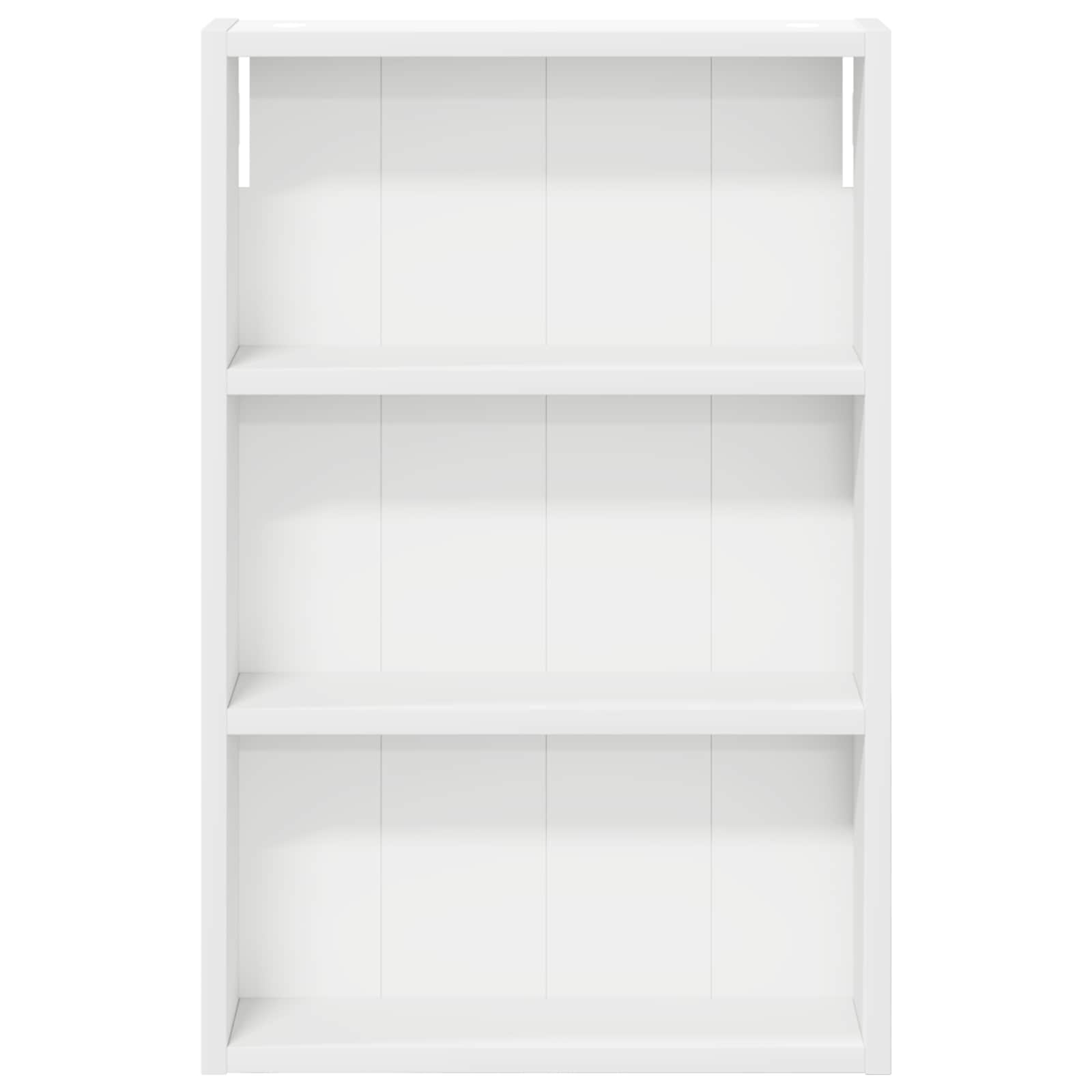 Badeværelsesvægskab Hvid 40 x 10 x 60,5 cm Konstrueret træ