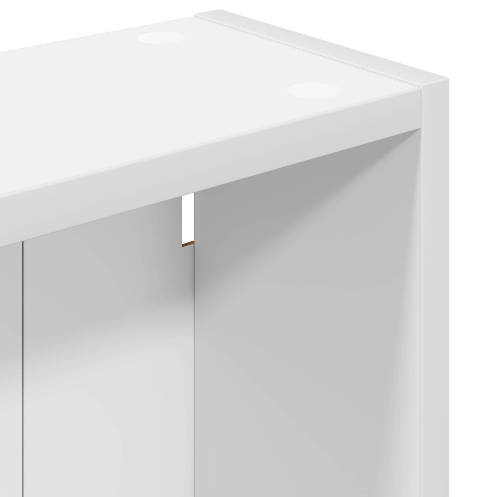 Badeværelsesvægskab Hvid 40 x 14 x 70 cm Konstrueret træ