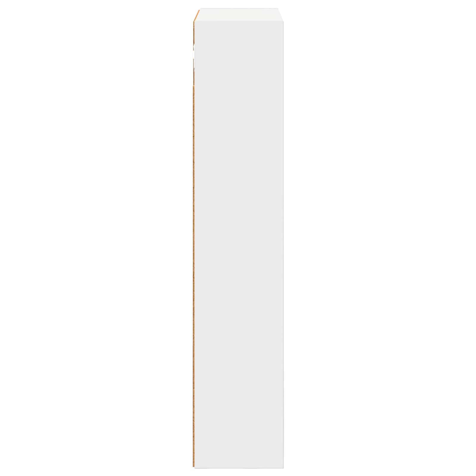 Badeværelsesvægskab Hvid 40 x 14 x 70 cm Konstrueret træ