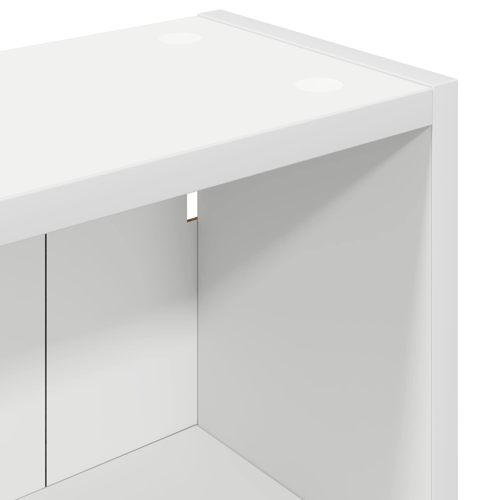 Badeværelsesvægskab Hvid 40 x 16 x 62,5 cm Konstrueret træ