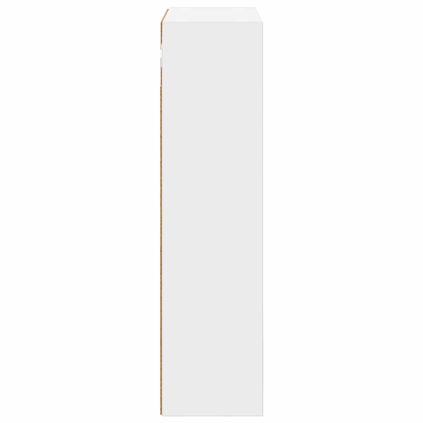 Badeværelsesvægskab Hvid 40 x 16 x 62,5 cm Konstrueret træ