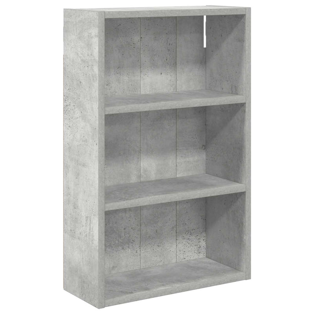 Badeværelsesvægskab BetonGrå 40 x 16 x 62,5 cm Konstrueret træ