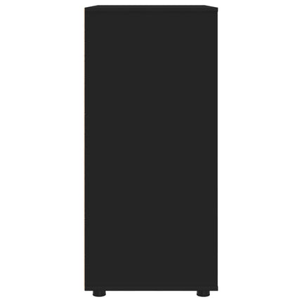 Opbevaringsskabe Sort 80 x 48 x 105 cm Konstrueret træ