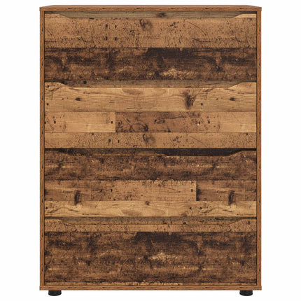 Opbevaringsskabe 80 x 48 x 105 cm Konstrueret træ Gammelt træ
