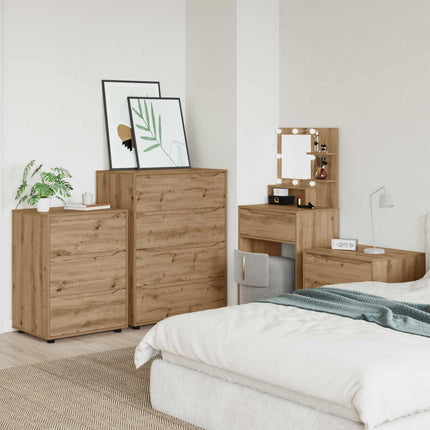 Opbevaringsskabe Artisan Egetræ 80 x 48 x 105 cm
