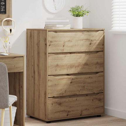 Opbevaringsskabe Artisan Egetræ 80 x 48 x 105 cm