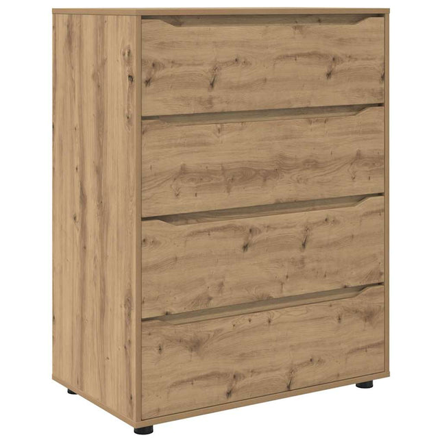 Opbevaringsskabe Artisan Egetræ 80 x 48 x 105 cm