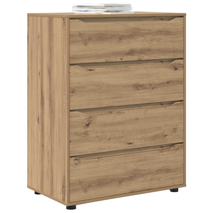 Opbevaringsskabe Artisan Egetræ 80 x 48 x 105 cm