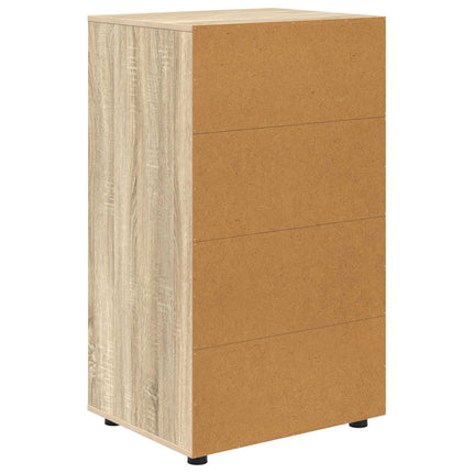 Opbevaringsskabe 60 x 48 x 105 cm Konstrueret træ Sonoma eg
