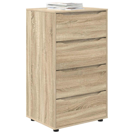 Opbevaringsskabe 60 x 48 x 105 cm Konstrueret træ Sonoma eg