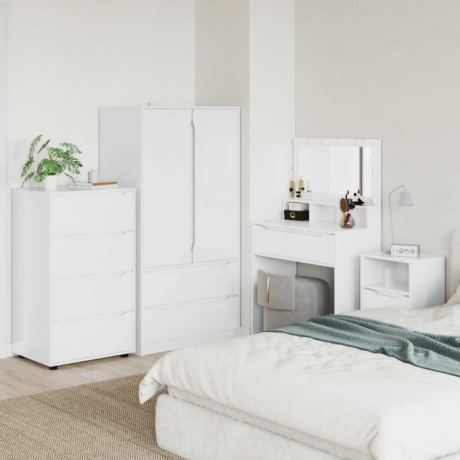Opbevaringsskabe 60 x 48 x 105 cm Konstrueret træ