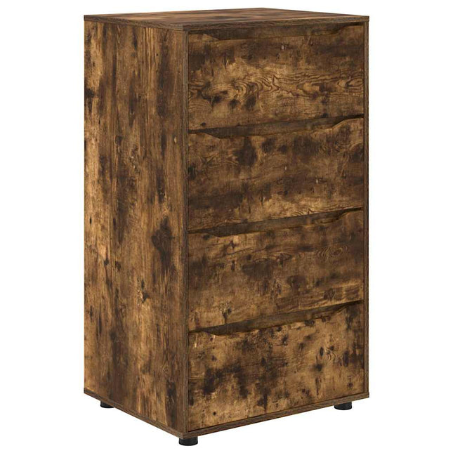Opbevaringsskabe Røget eg 60 x 48 x 105 cm Konstrueret træ