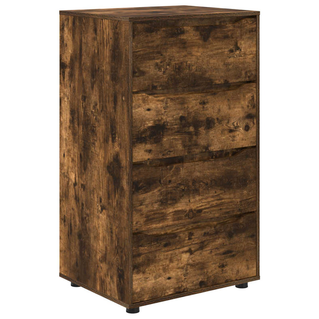 Opbevaringsskabe 60 x 48 x 105 cm Konstrueret træ Røget eg