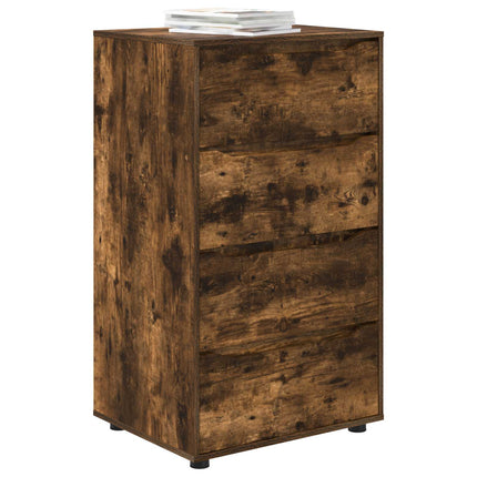 Opbevaringsskabe 60 x 48 x 105 cm Konstrueret træ Røget eg
