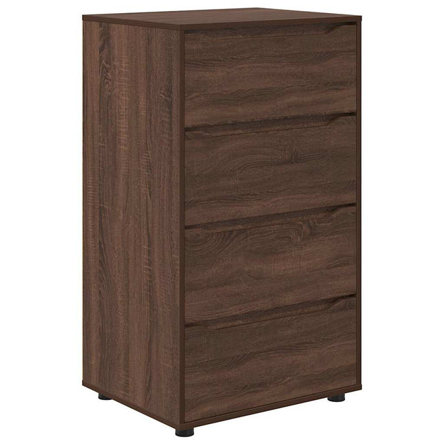 Opbevaringsskabe Brun eg 60 x 48 x 105 cm Konstrueret træ