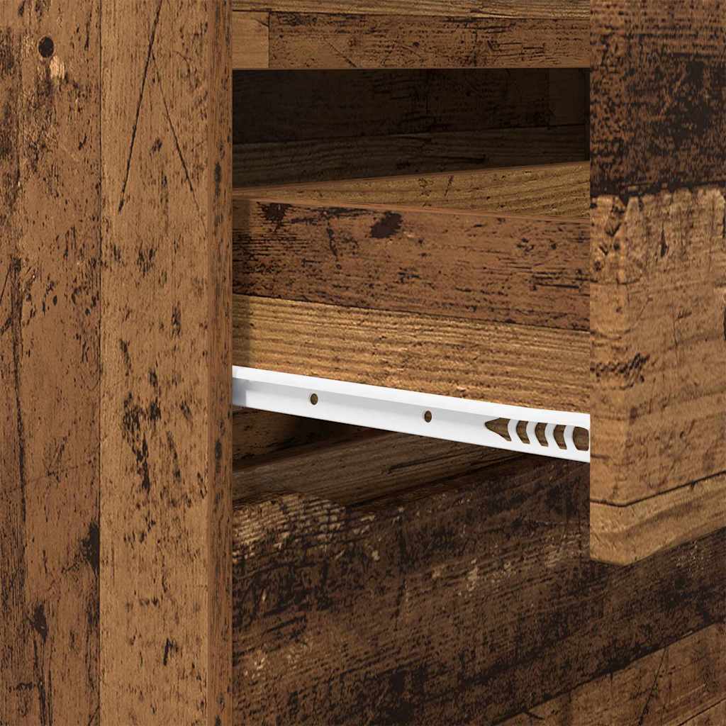 Opbevaringsskabe 2 pcs Gammelt træ 60 x 48 x 105 cm