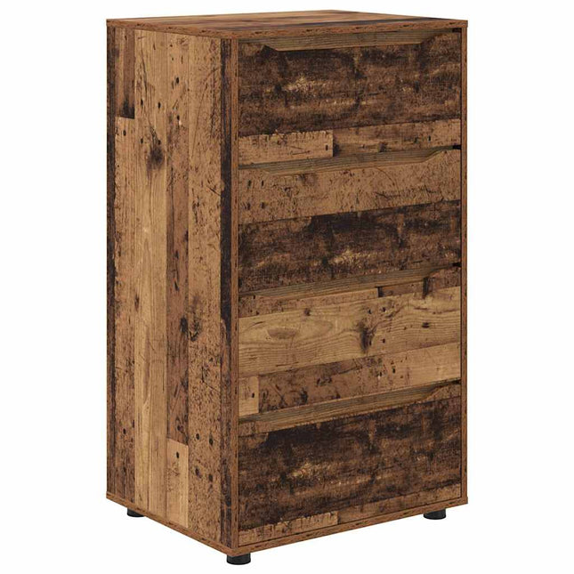 Opbevaringsskabe Gammelt træ 60 x 48 x 105 cm Konstrueret træ