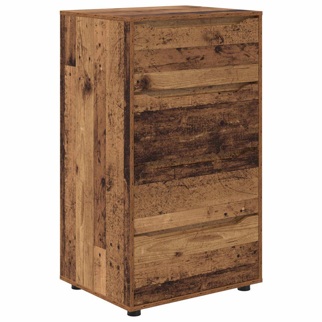 Opbevaringsskabe 60 x 48 x 105 cm Konstrueret træ Gammelt træ